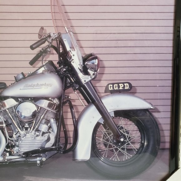 #Harley Davidson art wall print picture photo frame - Picture 4 of 5
